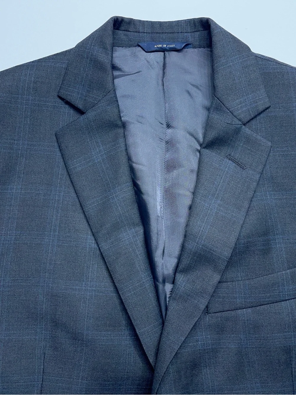 Brooks Brothers Vitale Barberis Canonico Wool Suit Coat Mens 38 Short Gray Italy